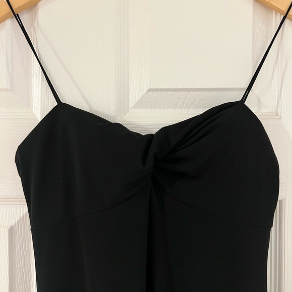 Laundry by Design Black Fitted Dress (Midi Length) - Picture 3 of 4